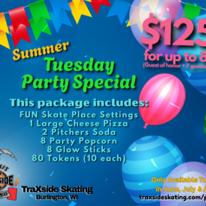 Tuesday Summer Party Special